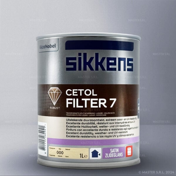 SIKKENS CETOL FILTER 7 Finitura trasparente satinata per legno