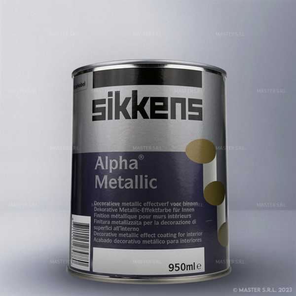 SIKKENS ALPHA METALLIC Finitura decorativa all’acqua
