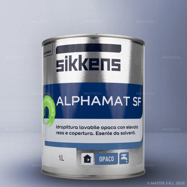 SIKKENS ALPHAMAT SF Idropittura lavabile per interno