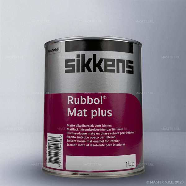 SIKKENS RUBBOL MAT PLUS Smalto sintetico opaco