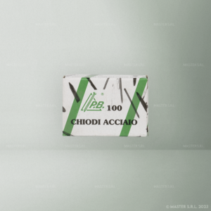 CHIODI ACCIAIO PER BATTISCOPA 100pz