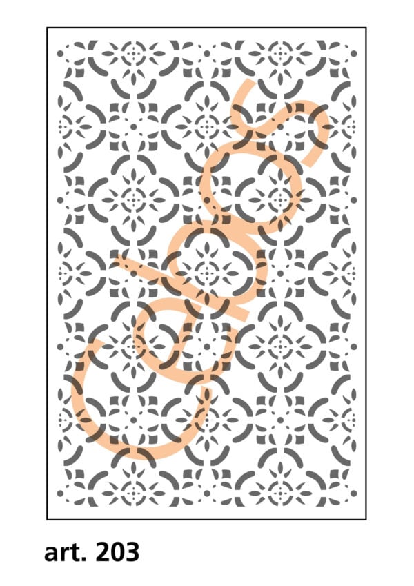 CEBOS Stencil Linea Cebodesign F.TO 60X90 cm