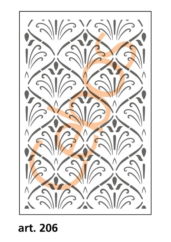 CEBOS Stencil Linea Cebodesign F.TO 60X90 cm